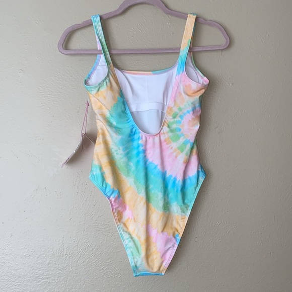 Stoney Clover Lane Tie Dye one piece Swimsuit SIZE S - Picture 3 of 12